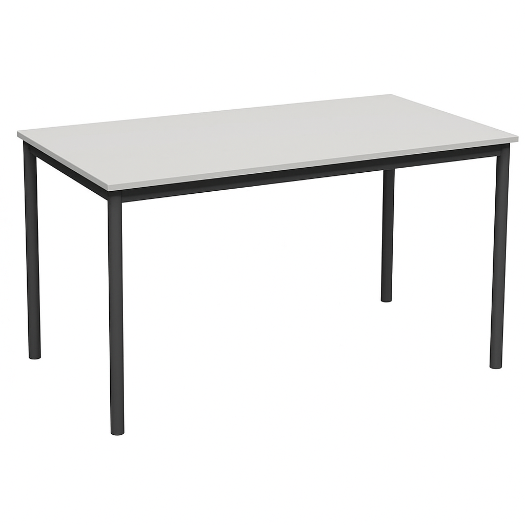 Стіл для шкільної їдальні 6-місний, на посиленому металокаркасі, ЛЕЛЕКА, 1500х800х760 мм.